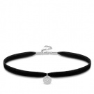 THOMAS SABO CHOKER DISC SPARKLING CIRCLES