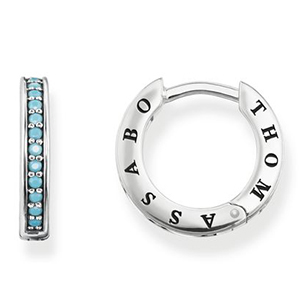 THOMAS SABO GLAM &amp; SOUL  HINGED HOOPS ASIAN ORNAMENTS