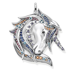 THOMAS SABO PENDANT ROYALTY UNICORN SILVER