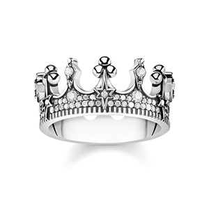 THOMAS SABO RING CROWN SILVER
